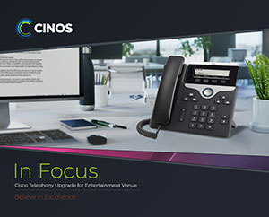 Cisco IP Telephony System Upgrade Strengthens Resilience and Flexibility for Multi-Purpose Entertainment Venue