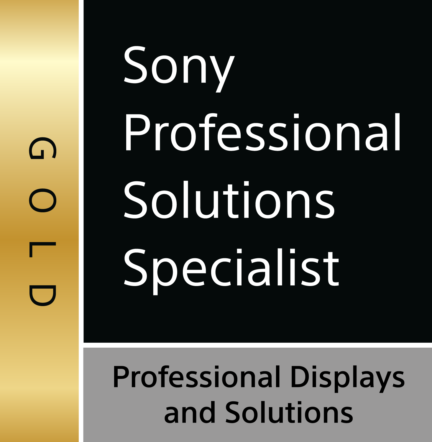 Sony Gold Partner Logo